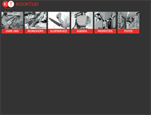 Tablet Screenshot of kooktijd.be